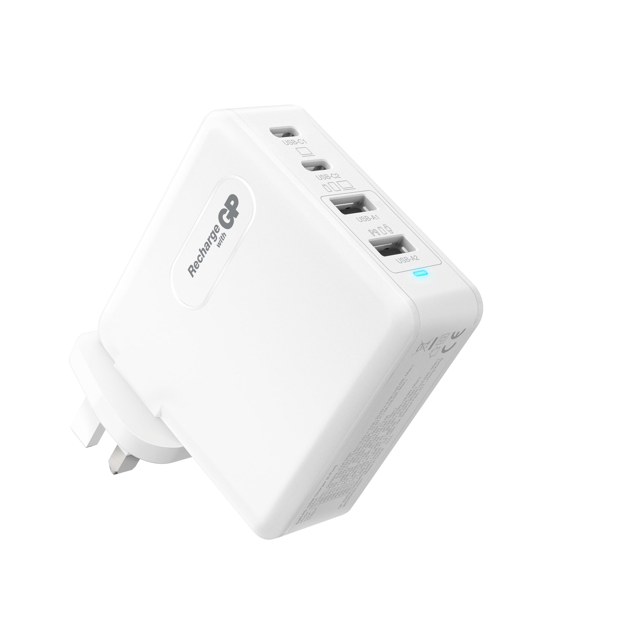 GP 100W GaN Charger 4-ports USB-C & USB-A