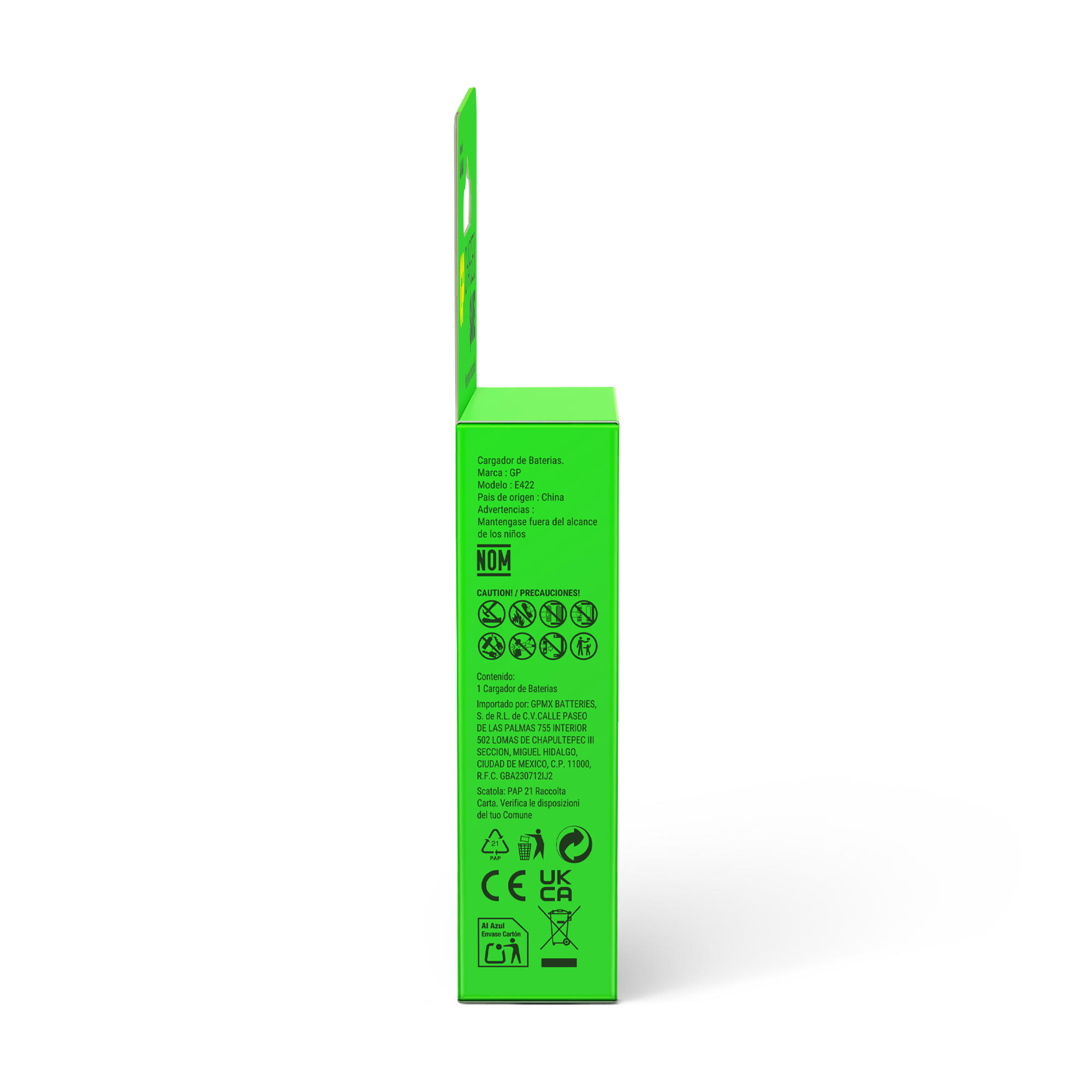 GP Charge & $ave 4-slot E422 NiMH Battery Charger