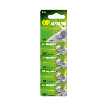 GP Alkaline Button Cell LR54 / 189F Mercury Free