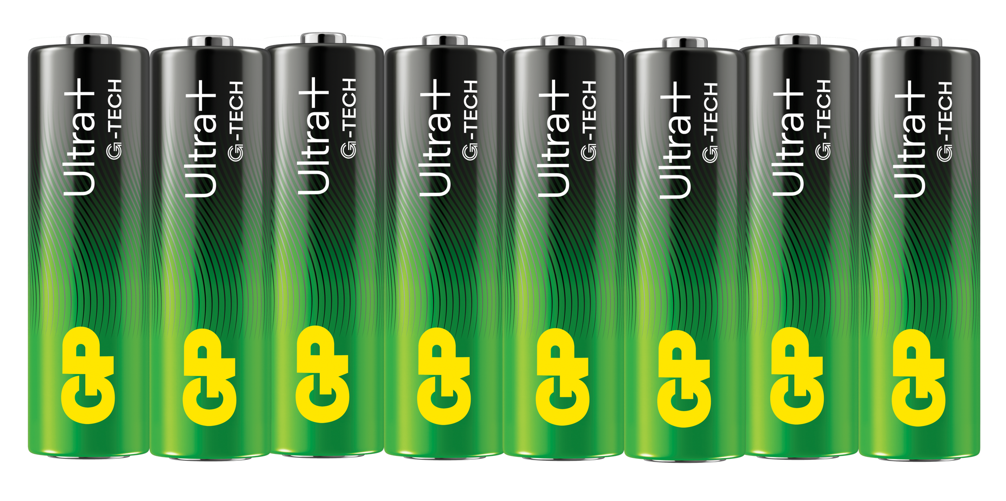 Ultra+ AA Alkaline battery 8s