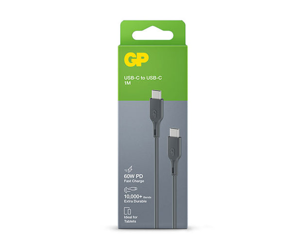 GP 1 metre USB-C to USB-C Charge & Sync Cable CC1P