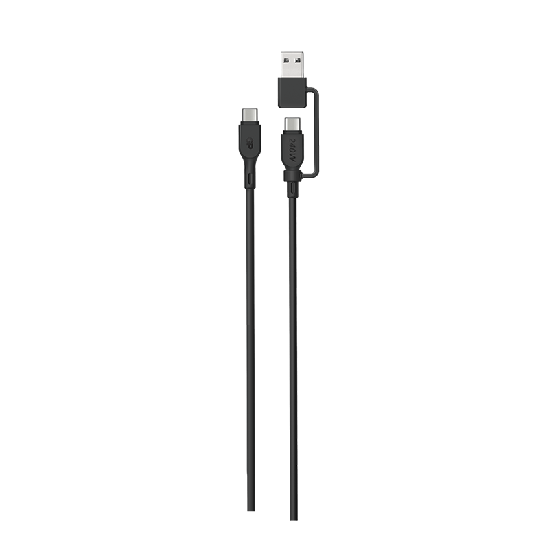 GP 1.5m 2-in-1 USB-C to USB-C/Lighting 60W Charge and Sync Cable CXBP