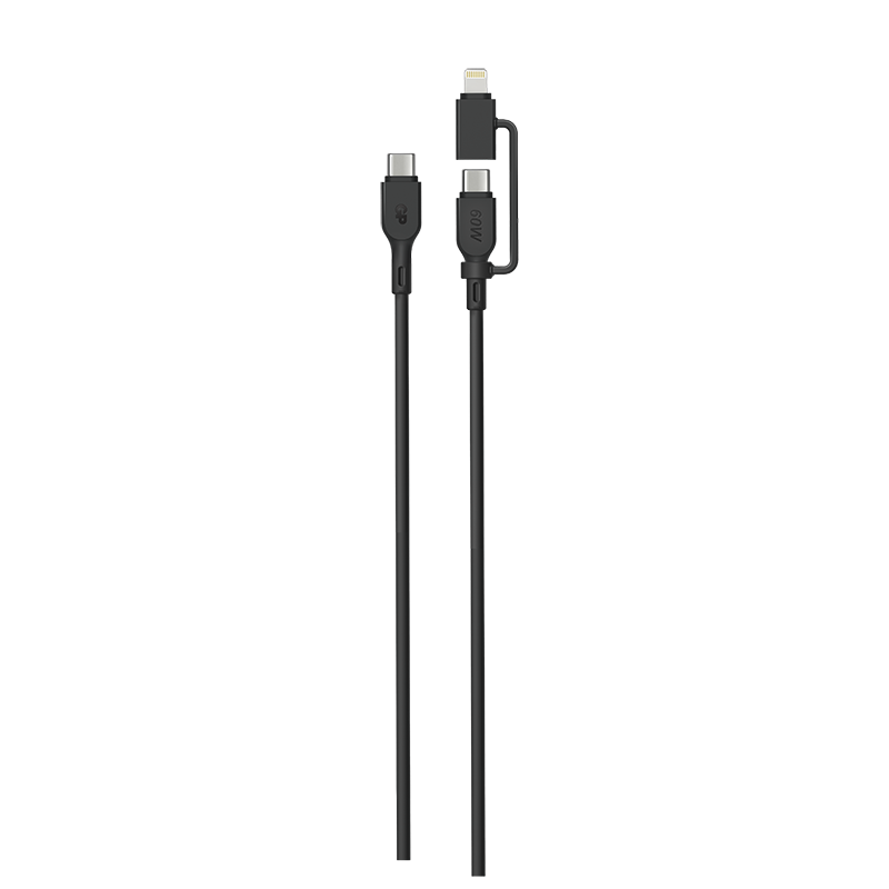 GP 1.5m 2-in-1 USB-C to USB-C/Lighting 60W Charge and Sync Cable CXBP