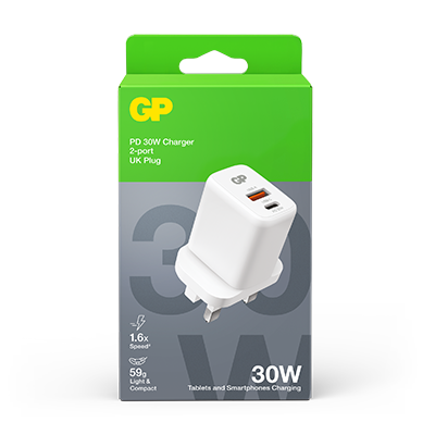 GP 30W USB-C & USB-A Dual Ports PD Fast Charger