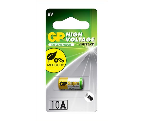 GP High Voltage Battery 10AF Mercury Free