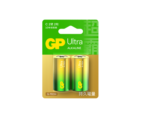 GP Ultra Alkaline C Size Batteries