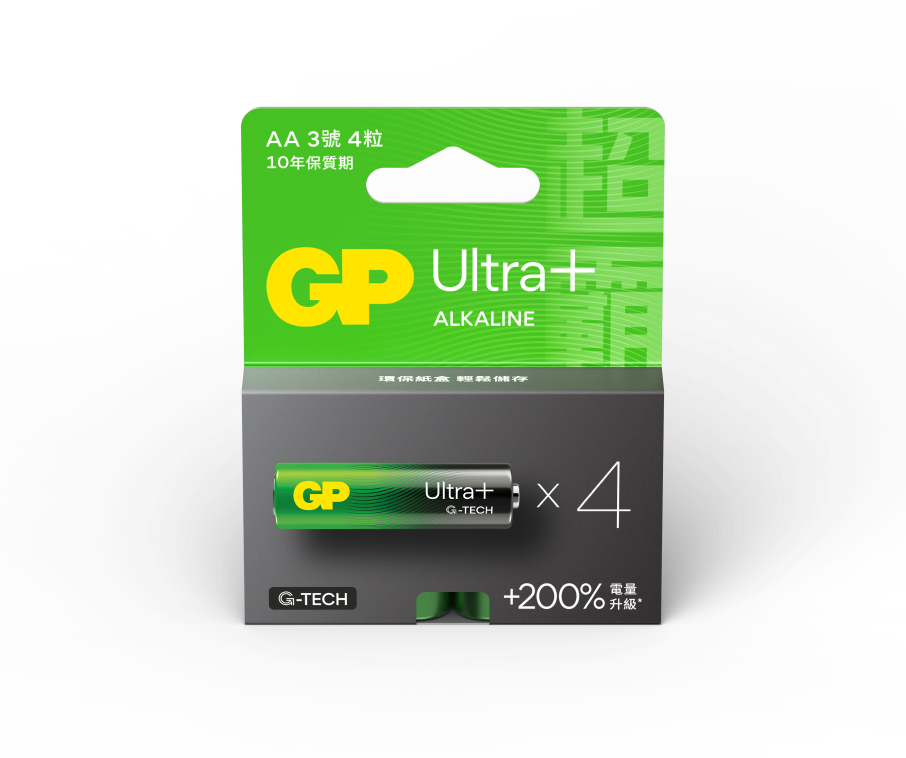GP Ultra+ Alkaline AA Batteries